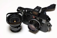 Leica M6 黑色機身，附 2 個鏡頭 Summilux 35mm f1.4 Elmarito 21mm f2.8