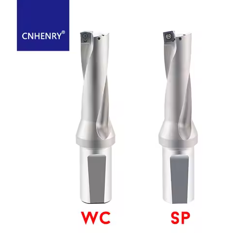 CNC U Drill 13mm-50mm SP/WC Type U Drill 2D 3D 4D Depth Fast Drill Bit Lathe Tool Water Jet Lathe Ha