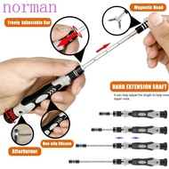 NORMAN Multi-bits Screwdriver, Disassembly Screw Nuts Bits Kit 115 in 1 Screwdriver Set, Portable Mu