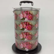 LUNCH BOX STAINLESS STEEL (18CM X 4)