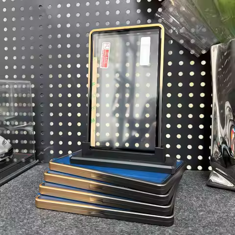 Multicolor Gradient Color Aluminum Alloy PTCG Trading Card Protector Holder, Metal Case For PSA CGC 