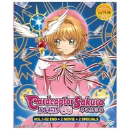 CARDCAPTOR SAKURA VOL.1-92 END + 2 MOVIES + 2 SP DVD