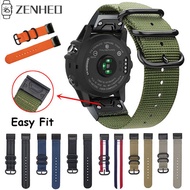 Nylon Strap Watchband for Garmin Fenix 5 5X 5S Plus/Fenix 6 6S 6X /3 HR/Forerunner 935 Smart Bracele