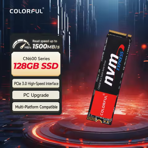Colorful 128GB M.2 NVMe SSD, CN600 Series, PCIe 3.0 x4 Solid State Drive