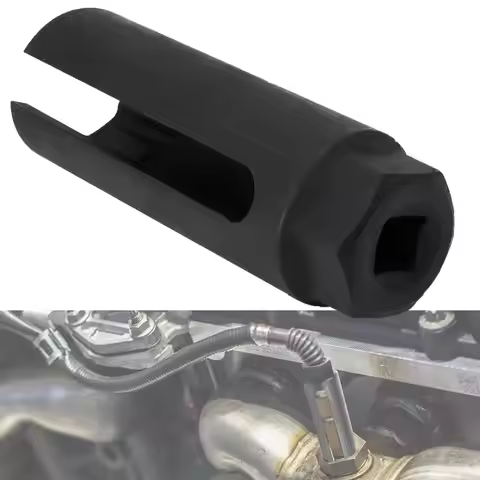 O2 Sensor Socket,3/8 Inch Drive by 7/8 Inch Car Oxygen Sensor Socket,Automotive Oxygen Sensor Remova