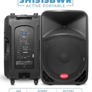 BARANG TERLARIS Speaker aktif portable baretone 15bwr bluetooth
