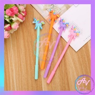 1Pcs Character Doll Head Pen 1Pcs Fancy Cute Character Gel Ballpoint Pen