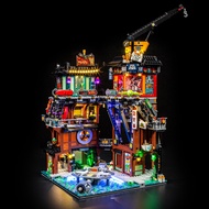 YEABRICKS Compatible with Lego71837Ninjago City Workshop Building Blocks LED Lamp Toy Model Lighting