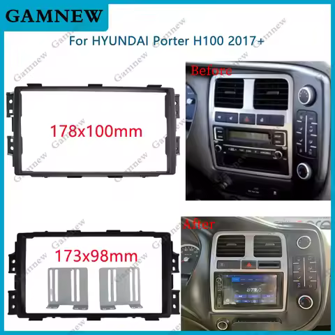 7 Inch 2Din Car Frame Radio Panel For HYUNDAI Porter H-100 H100 2017+ Dash Kit