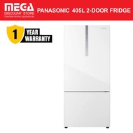 PANASONIC NR-BX471WGWS 405L 2-DOOR FRIDGE