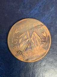 1912年中華民國共和紀念幣二十文Fine