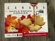 加拿大人氣楓糖餅 Canada True Maple Cream Cookies 350g