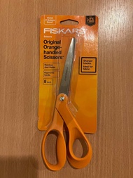 Fiskars Original Classic Scissors 8” Original Orange Handle (New)