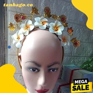 / carnival headband gold carnival headband / gold plate headband / crown headband traditional dance 