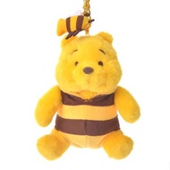 [現貨] 日本 Disney Store 直送 Hunny Funny Sunny 系列 Winnie the Pooh 小熊維尼面仔脹卜卜公仔掛飾匙扣