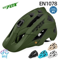 Batfox Helm Sepeda Gunung Xc Am Helm Sepeda Mtb + Bracket Holder Gopro