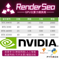 GPU Server Rental Graphics Card Host Rental Deep Learning Pytorch Matlab ANSYS AIGC