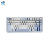 AULA F75 75% Gasket Wireless Mechanical Keyboard Sea Salt Blue