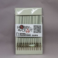 HOBBYCRAFT METAL PAINTING CLIPS SIZE S [12 Pieces/Pack] Tools Model Equipment Gundam Gunpla