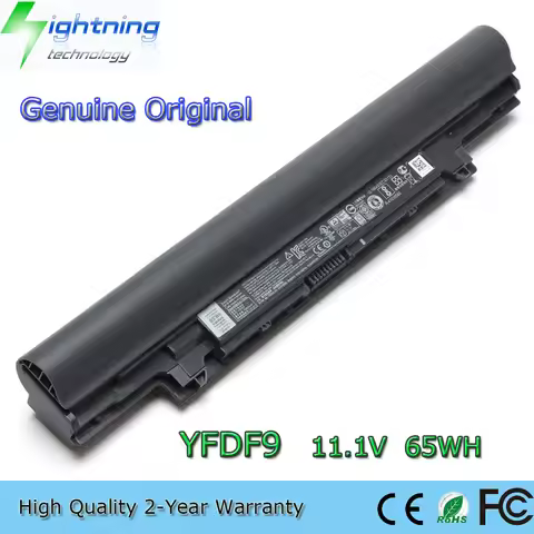Brand New Genuine Original YFDF9 11.1V 65Wh 5MTD8(7.4V 43Wh) Laptop Battery for Dell Latitude 3350 3