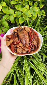 cá sặc trứng kho tiêu hộp 500g