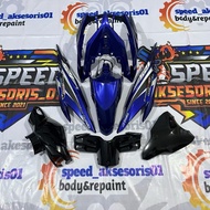 Full set cover smooth body Honda Vario kzr 125 old blue color plus stickers