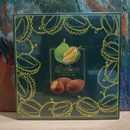 Qfchoco 135gr Durian Tiramisu Chocolate Malaysia Chocolate Truffles Durian Flavor Chocolate Coco Pow
