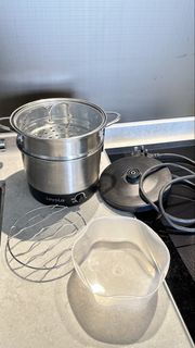 LOYOLA PK148S 迷你 不銹鋼 蒸煮 電熱鍋 1公升 旅行煲 水煲 迷你 便攜 煮食煲 travel electric steamer  mini