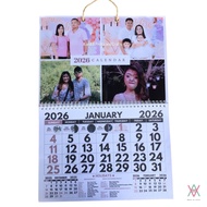 2026 Personalized Wall Calendar | 2026 Calendar | Wall Calendar | A3 Calendar