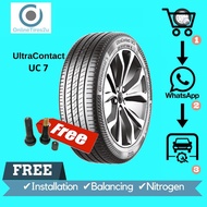 185/55R16 - Continental UltraContact UC7 (With Installation)