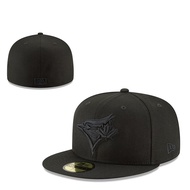 Top Quality MLB Toronto Blue Jays Fitted Hat Full Cap 59FIFTY Full Closed Back Fitted Hats Embroider