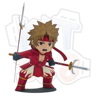 Japanese Samurai Paper Model Chibi Sanada Yukimura - Sengoku BASARA