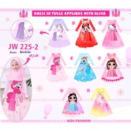[READY MUSLIM CHILDREN'S CLOTHES JW 225-2] Junior Wardrobe 225-2 a, B, C, D, E, F, G, H UNICORN LITT