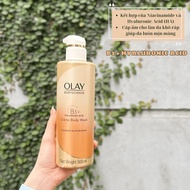 Sữa tắm trắng da Olay B3+ Bodyscience Vitamin C Thái Lan 500ml dưỡng ẩm phục hồi da - TLAU Official
