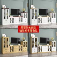 L0845實木松木電視櫃 組合櫃 客廳收納櫃 儲物櫃 落地置物櫃 電視機櫃 tv櫃 電視邊櫃 高櫃 多顏色選擇實用電視櫃 全新包送貨高身櫃TV Cabinet/Side Cabinet/Locker/