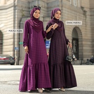 Jubah Muslimah Tak Payah Gosok (JUBAH NADEERA) Daisy baju  jubah abaya murah maternity dress plus size nursing friendly