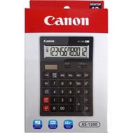 CANON AS-1200 Desktop Digital Calculator 12 Digits Dual Power