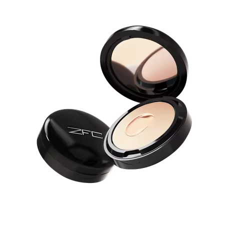 ZFC Flawless Foundation Cream 2.0 Stick - A01 Porcelain/A02 Ivory/A03 Natural/A04, Full Coverage, Lo