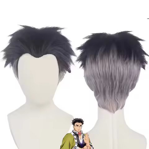 Men Cosplay Himejima Gyomei Short Wig
