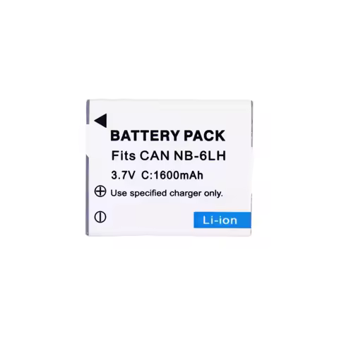 Original camera 1800mAh NB-6LH NB6L Camera Battery Suitable for Canon SX500 SX510 SX260 IXUS300HS NB