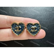 1: 1 Original Standard AAA+CE31124P New New Style Exquisite Retro Gold Blue Denim Pattern Enamel Ham