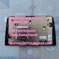 ใหม่เอี่ยมวิทยุติดรถยนต์ RGHYT จอ LCD ขนาด8นิ้วพร้อม LQ080Y5LX01หน้าจอสัมผัสของแท้สำหรับ Ford Escspo