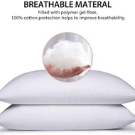 Bed Pillows Fiber Pillow 3d Pillow Five-Star Hotel Pillow Foreign Trade Pillow Core Manufacturer Who
