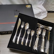 STOCK CLEARANCE Alcott's Finest Stainless Steel Cutlery Set 30 Pieces Set Housewarming Gift