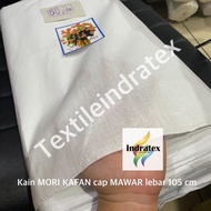 ( per 1 roll ) Kain kafan mori katun CAP MAWAR DIANA ROSE gulung lebar 105 cm isi 45 meter bahan craft kerajinan tangan batik membatik masker bisa cheese cloth saringan menyaring susu kedelai teh kopi keju bungkus pembungkus tahu