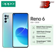 Oppo Reno6 4G 8+4/128Gb Garansi Resmi