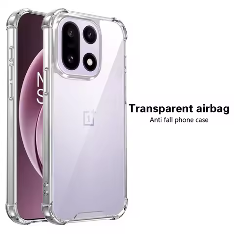 Transparent Shockproof Case for OnePlus 15 15R 13 13R 12 12R 11 11R 9 9R 8 8T 7 7T 6 6t Pro Nord 4 C