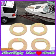 caoyuanstore Haofy 4PCS Heavy Duty Trailer Spindle Washers 1in D Shaped Alloy Steel Axle for Dexter 
