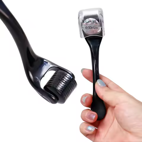 540 Derma Roller Skin Care Micro Needle Dermaroller Professional Derma Roller For Hair Growth Beard 
