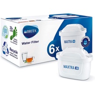 BRITA MAXTRA+ Water Filter Cartridges - Original Refill with Perfect-Fit Technology for BRITA Water Filter Jugs, reducing Chlorine, Limescale and Impurities, Pack of 6 / from Seoul